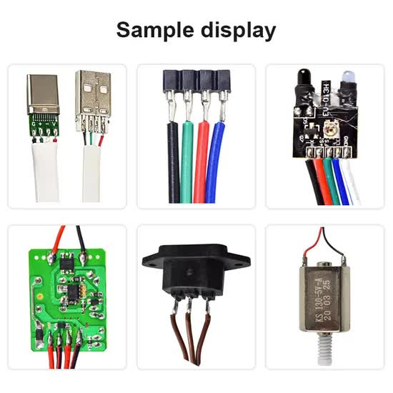 USB Data Cable Semi-Automatic Soldering Machine (ZT-USB) - Image 3